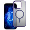 Etui na smartfona 3MK Frosty MagCase MagSafe do Apple iPhone 13 Pro, fioletowe