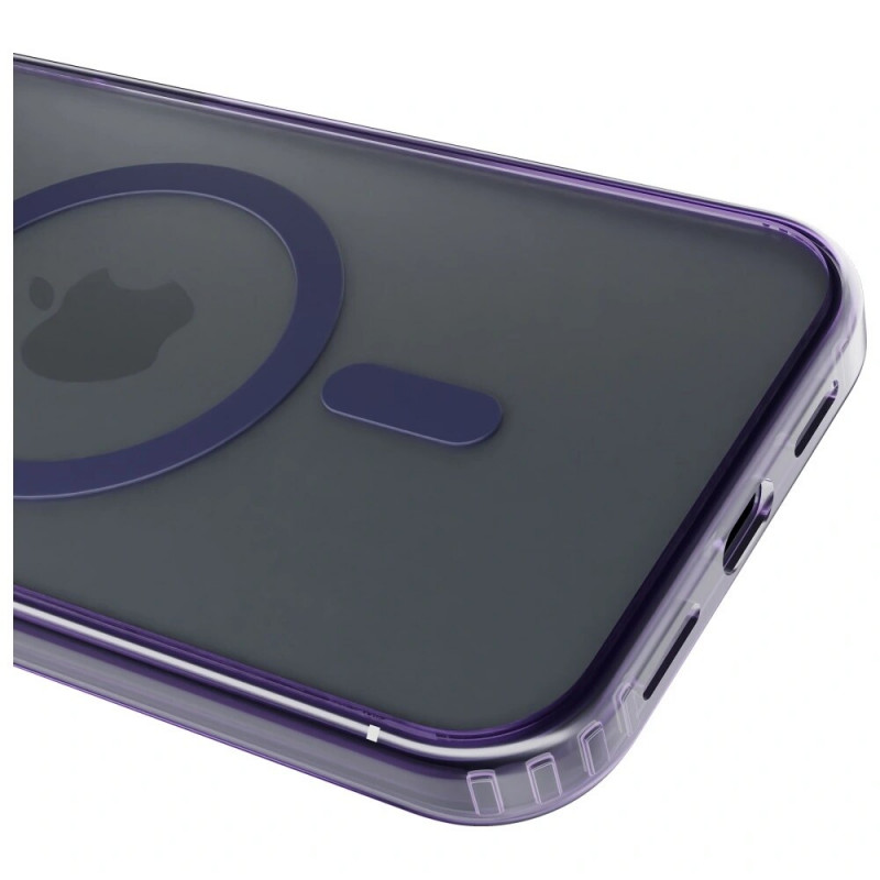 Etui na smartfona 3MK Frosty MagCase MagSafe do Apple iPhone 13 Pro, fioletowe