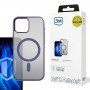 Etui na smartfona 3MK Frosty MagCase MagSafe dla Apple iPhone 15, fioletowe