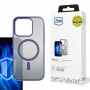 Etui na smartfona 3MK Frosty MagCase MagSafe dla Apple iPhone 15 Pro, fioletowe