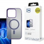Etui na smartfona 3MK Frosty MagCase MagSafe do Apple iPhone 16 Pro Max, fioletowe