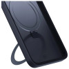Etui 3MK Smoke Case Mag&Stand do Apple iPhone 16 Pro Max, poliwęglan, czarny
