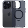 Etui 3MK Smoke Case Mag&Stand do Apple iPhone 16 Pro Max, poliwęglan, czarny