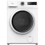 Midea MF110W80/W-PL Slim pralka, 8 kg, biało-czarna