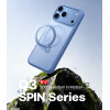 TORRAS Ostand Q3 Spin etui na Apple iPhone 18 Pro Max / 17 Pro Max, MagSafe, niebieskie
