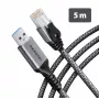 Goobay AXAGON ADE-AM50 adapter USB-A Gigabit Ethernet z zintegrowanym kablem CAT6 5 m, RJ-45