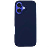 Etui silikonowe 3MK do Apple iPhone 16 Plus, granatowy