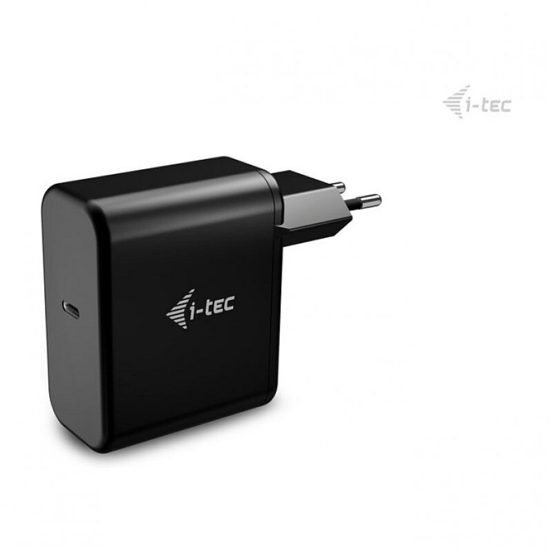 i-tec Ładowarka USB-C GaN 100 W, PD 3.0, 1x USB-C, czarna