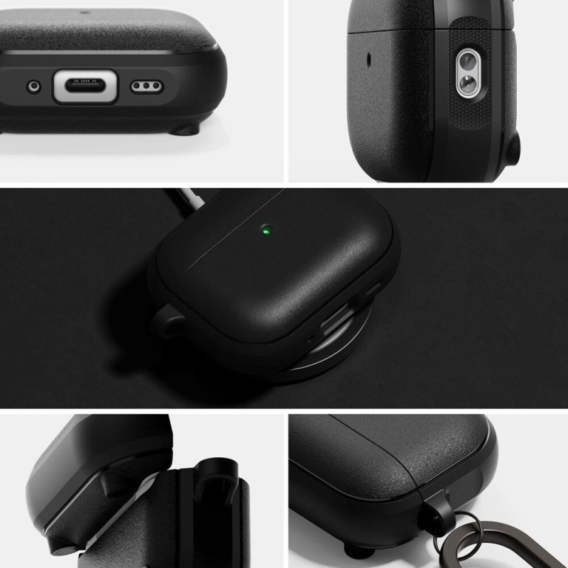 Ringke Onyx Magnetic MagSafe etui dla Apple AirPods Pro 3, czarny