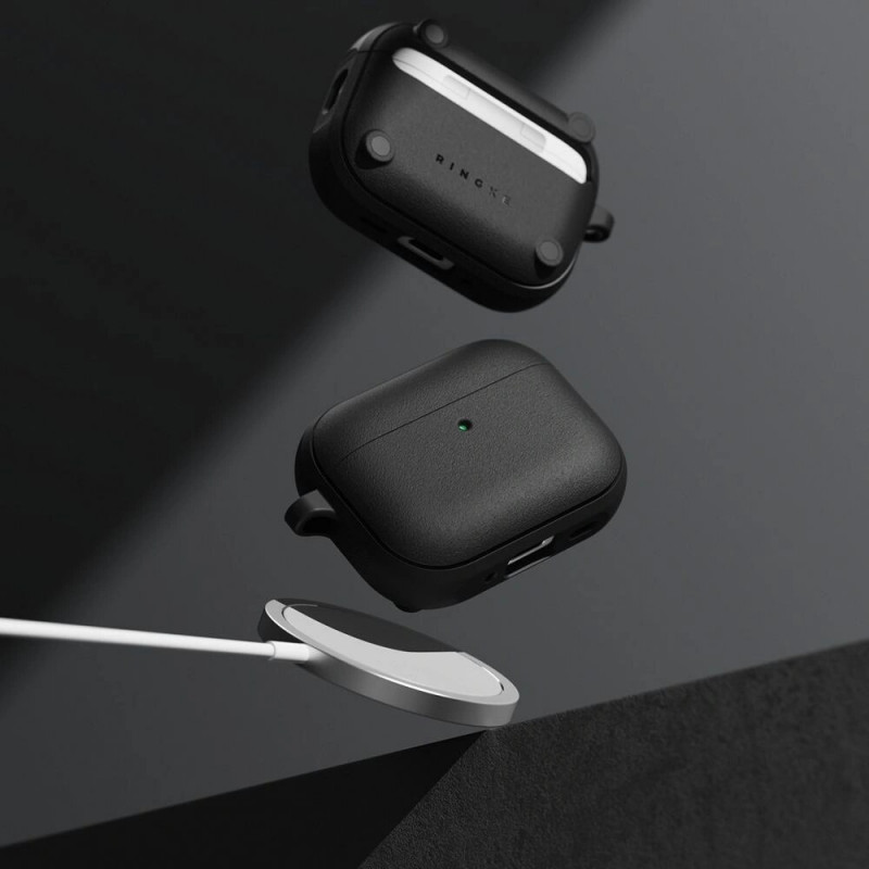 Ringke Onyx Magnetic MagSafe etui dla Apple AirPods Pro 3, czarny