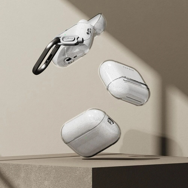 Etui Ringke Air dla Apple AirPods Pro 3, Glitter Clear