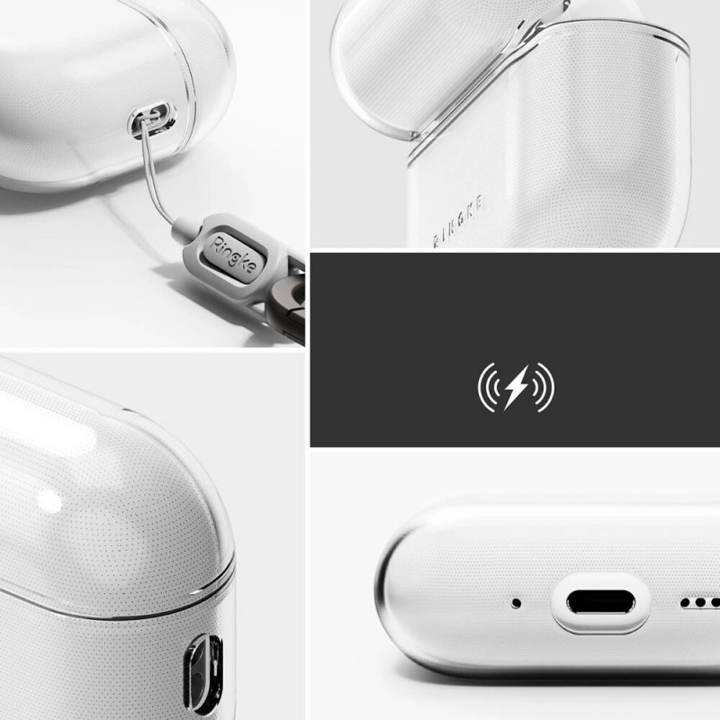 Ringke Air Case do Apple AirPods Pro 3, przezroczysty