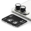 Osłona ramki aparatu Ringke do Samsung Galaxy S25 Edge, czarna
