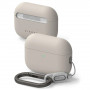 Ringke Silikonowe etui na Apple AirPods Pro 3, Stone (Beige)