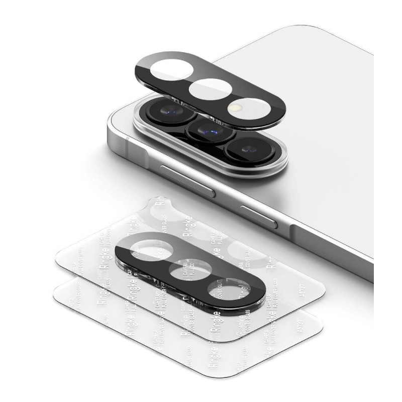 Osłona aparatu Ringke Camera Full Cover do Samsung Galaxy A37 / A57 5G, czarna (2 szt.)