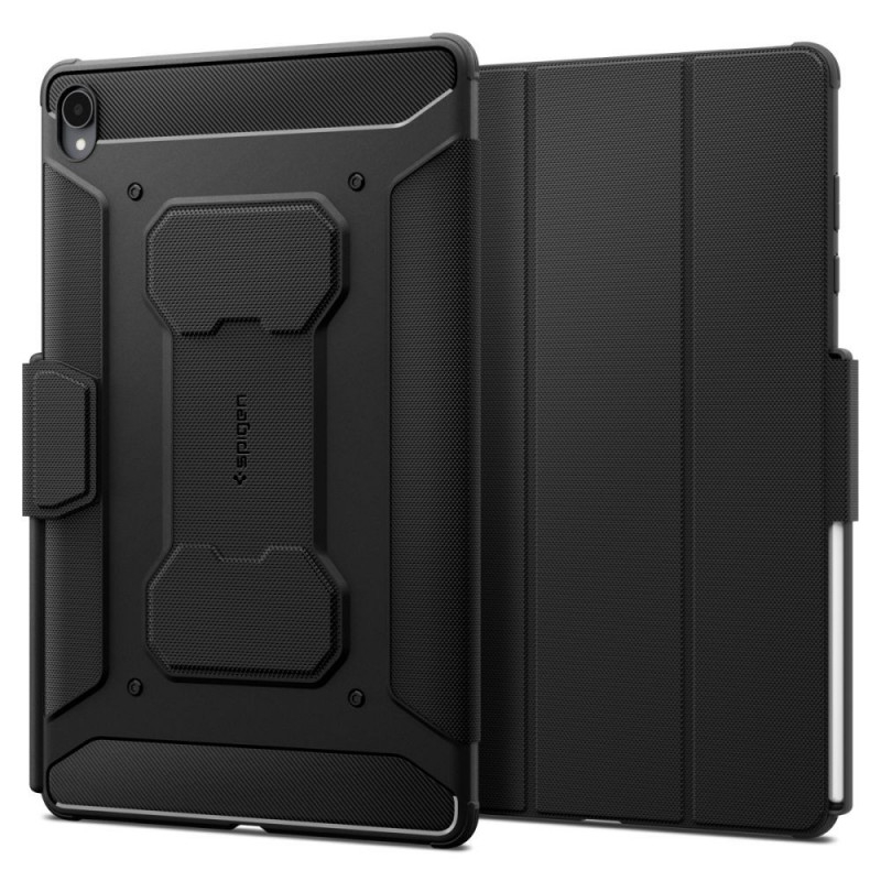 Spigen Rugged Armor ACS11822 etui na tablet do Samsung Galaxy Tab S12+ 12.6 (X840 / X846b), matowa czerń
