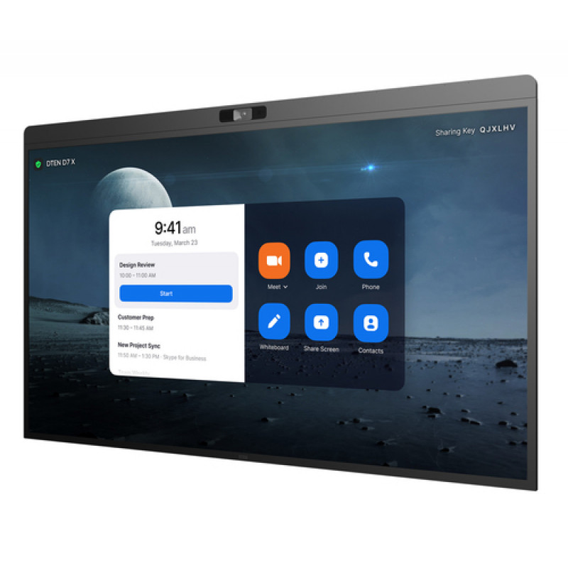 DTEN D7X 75 inch Android Edition system wideokonferencyjny, Zoom Certified