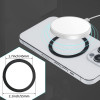 Tech-Protect MagMat MagSafe uniwersalny pierścień magnetyczny, czarny i srebrny (2 szt.)