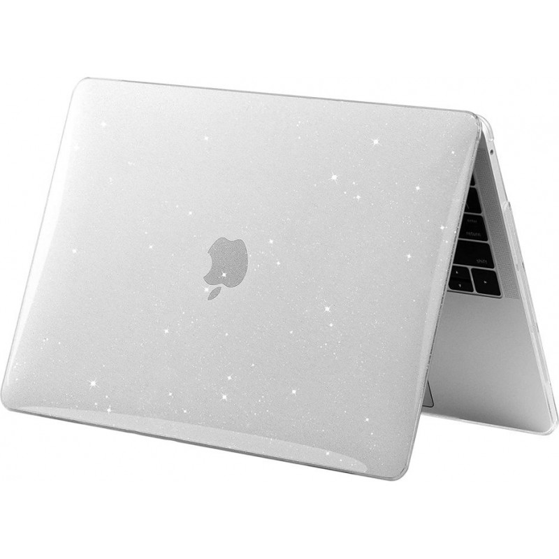 Etui Tech-Protect SmartShell do Apple MacBook Air 13 2022-2024, glitter clear