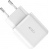 Tech-Protect C20W ładowarka ścienna 2-portowa, USB-C PD 20W i USB-A QC 3.0, biała