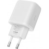 Tech-Protect C20W ładowarka ścienna 2-portowa, USB-C PD 20W i USB-A QC 3.0, biała