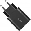 Tech-Protect C30W ładowarka ścienna 2-portowa, USB-C PD 30W i USB-A QC 3.0, czarna
