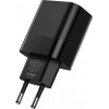 Tech-Protect C30W ładowarka ścienna 2-portowa, USB-C PD 30W i USB-A QC 3.0, czarna