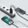Tech-Protect C30W ładowarka ścienna 2-portowa, USB-C PD 30W i USB-A QC 3.0, czarna