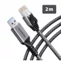 Goobay AXAGON ADE-AM20 adapter USB-A na Gigabit Ethernet ze zintegrowanym kablem CAT6 2 m