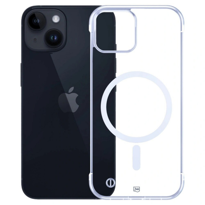 Etui na smartfona 3mk Just20g MagCase Apple iPhone 14, przezroczyste