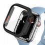 Etui Tech-Protect Defense360 do Apple Watch 4/5/6/7/8/9/SE 44/45 mm, czarno-pomarańczowe
