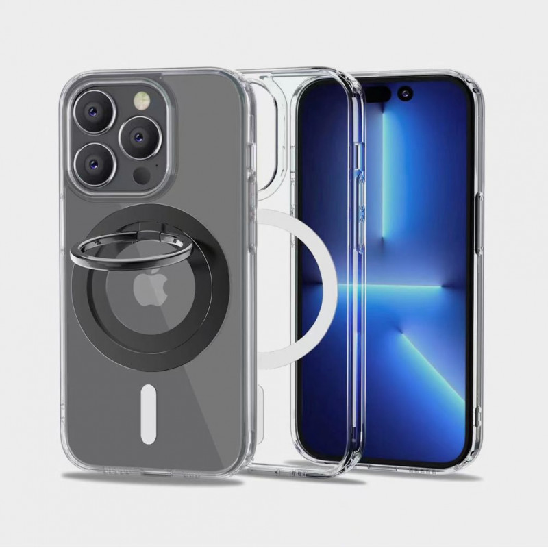 Tech-Protect Magnetic MagSafe pierścień na telefon, szary