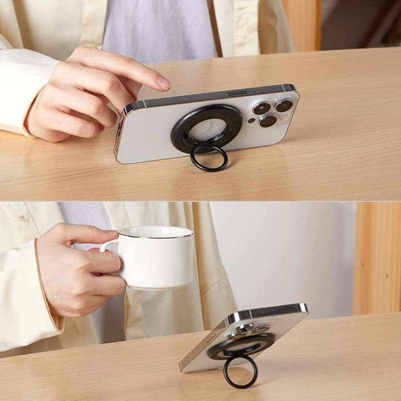 Tech-Protect Magnetic MagSafe pierścień na telefon, szary