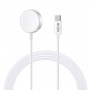 Tech-Protect UltraBoost ładowarka magnetyczna do Apple Watch, USB-C, 120 cm, biała