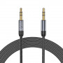Tech-Protect UltraBoost kabel mini jack 3,5 mm - mini jack 3,5 mm, 1,5 m, czarny
