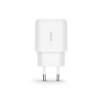 Tech-Protect C20W ładowarka ścienna 2-portowa PD 20W QC 3.0 z kablem USB-C, biała
