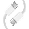 Tech-Protect C20W ładowarka ścienna 2-portowa PD 20W QC 3.0 z kablem USB-C, biała