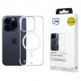 Etui na smartfona 3mk Just20g MagCase Apple iPhone 16 Pro Max, przezroczyste