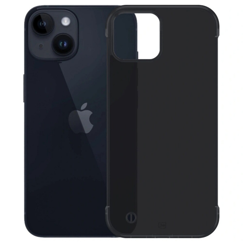 Etui na smartfona 3mk Just20g Matt Case Apple iPhone 15 Plus, matowe czarne