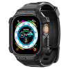 Spigen Rugged Armor Pro pasek z etui dla Apple Watch Ultra 1 / 2 / 3 49 mm, czarny