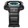 Spigen Rugged Armor Pro pasek z etui dla Apple Watch Ultra 1 / 2 / 3 49 mm, czarny