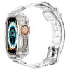Spigen Rugged Armor Pro pasek z etui na Apple Watch Ultra 49 mm, Crystal Clear