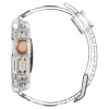Spigen Rugged Armor Pro pasek z etui na Apple Watch Ultra 49 mm, Crystal Clear