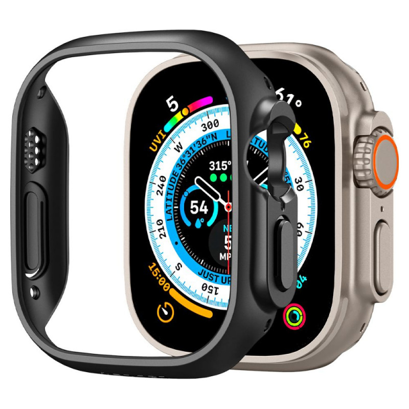 Etui Thin Fit Spigen do Apple Watch Ultra 1 / 2 / 3 49 mm, czarne