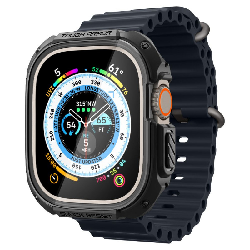 Etui ochronne Spigen Tough Armor do Apple Watch Ultra 49 mm, czarne
