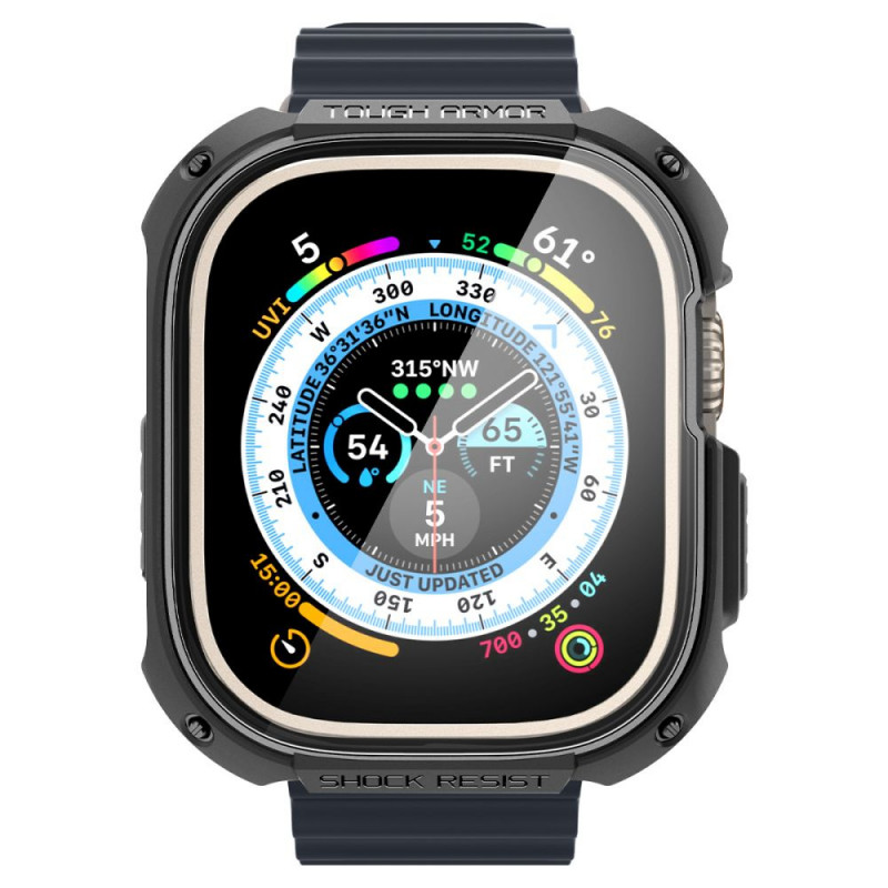 Etui ochronne Spigen Tough Armor do Apple Watch Ultra 49 mm, czarne