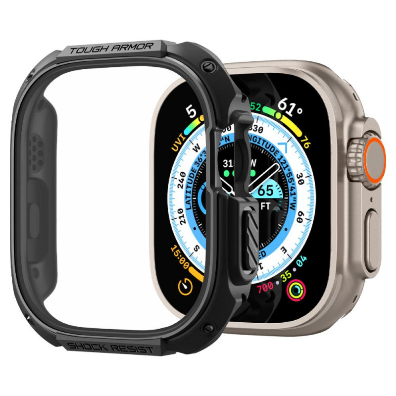 Etui ochronne Spigen Tough Armor do Apple Watch Ultra 49 mm, czarne