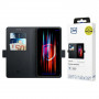 3MK Wallet Case do Samsung Galaxy S25, czarny