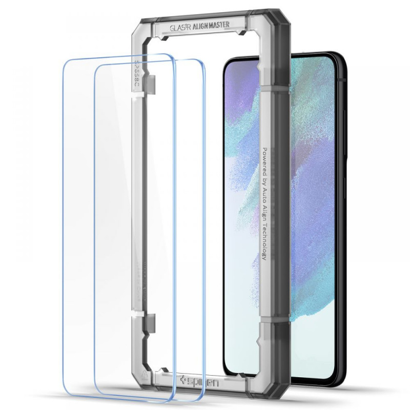 Spigen AlignMaster GLAS.tR szkło hartowane do Samsung Galaxy S21 FE (2 szt.)