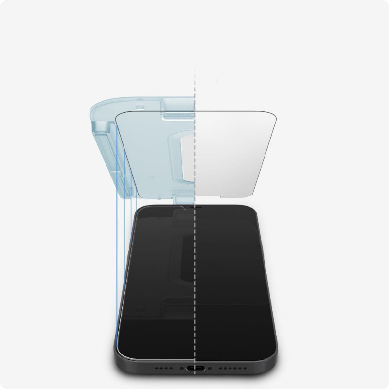 Spigen GLAS.tR EZ Fit szkło hartowane do Apple iPhone 12 / 12 Pro (2 szt.)